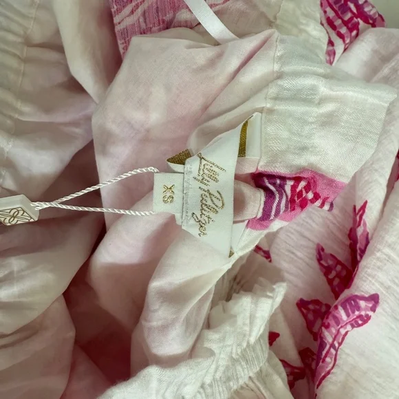 NWT Lilly Pulitzer Kalinda Off the Shoulder Top - Picture 3 of 4